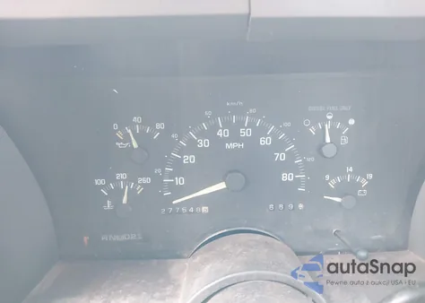 1993 Chevrolet Gmt-400 C1500 из США, поврежденный, VIN 1GCEC14C7PE247889